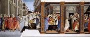 BOTTICELLI, Sandro, Baptism of St Zenobius and His Appointment as Bishop